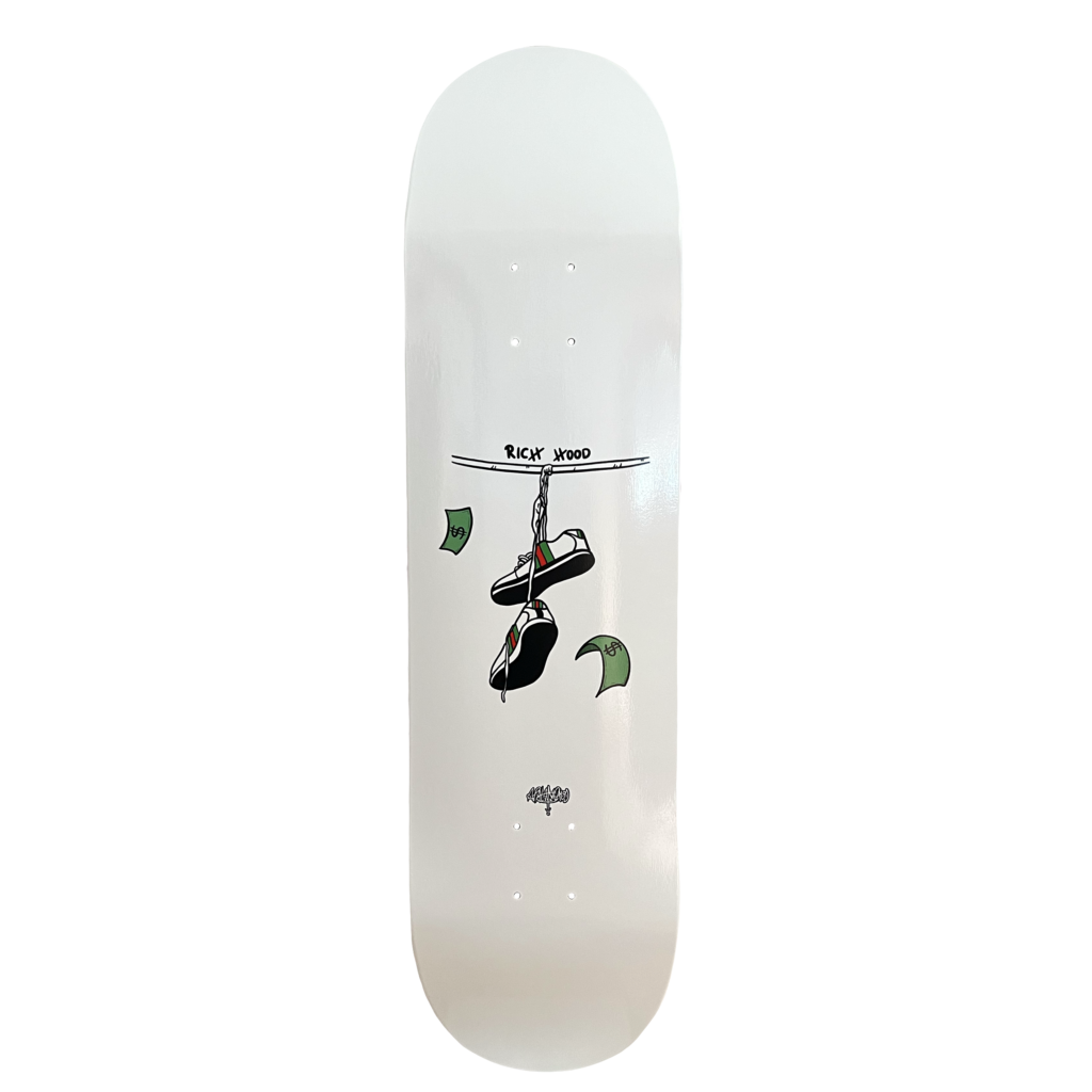 Tabla de skate Rich Hood
