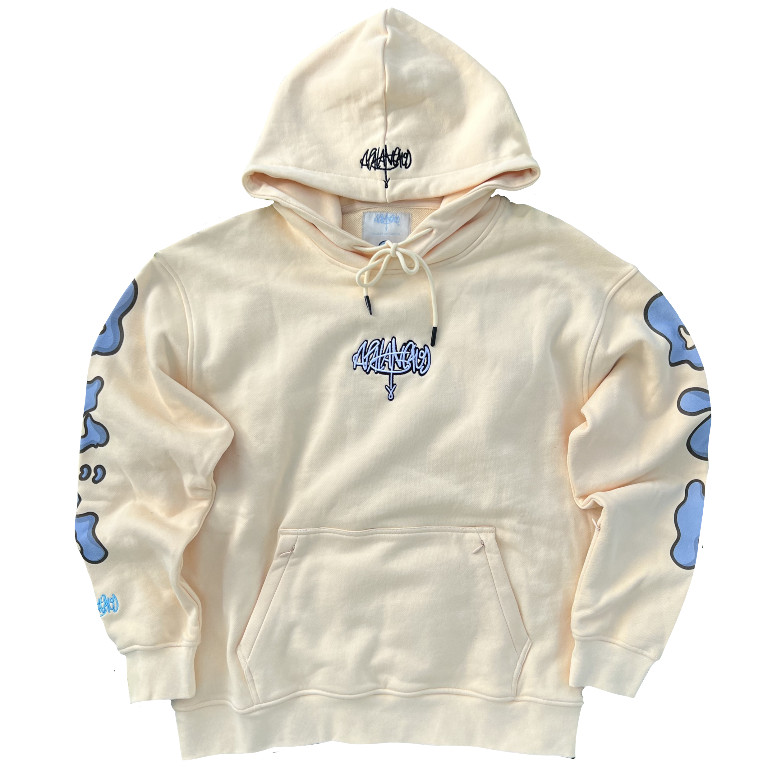 Hate Mornings Blue Alien Dream Hoodie